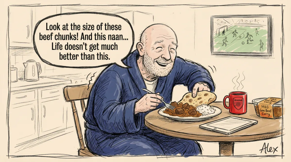 Old Man Dan's curry night - the comic that started it all